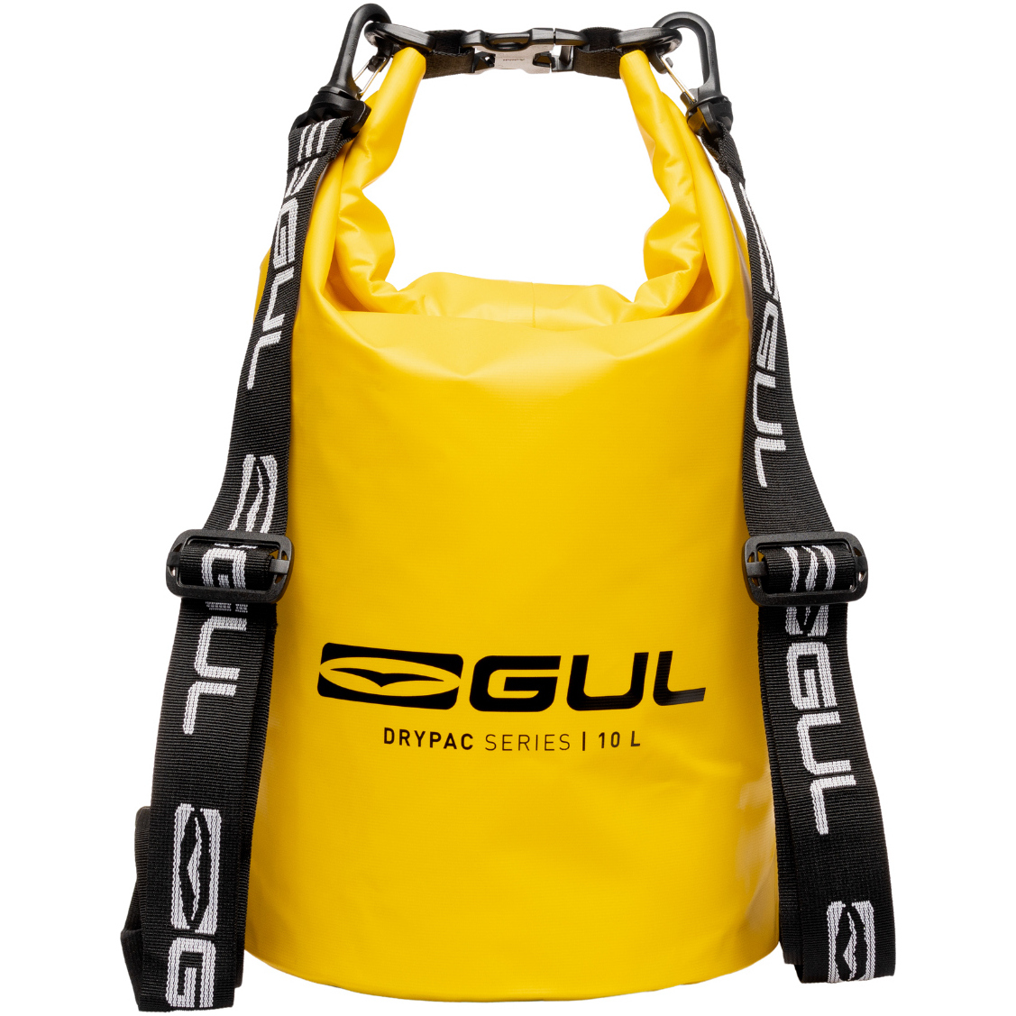 2025 Gul 10L Drypac Series Dry Bag LU0117 - Yellow / Black